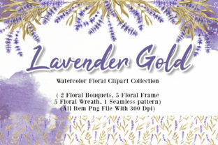 Lavender Gold Watercolor Illustration Review
