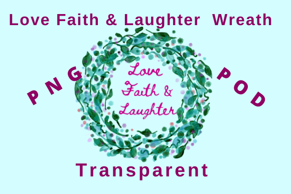 Love Faith Laughter Watercolor Wreath Review