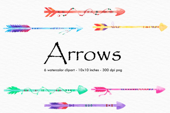 Watercolor Arrows Illustration: A Designer Review